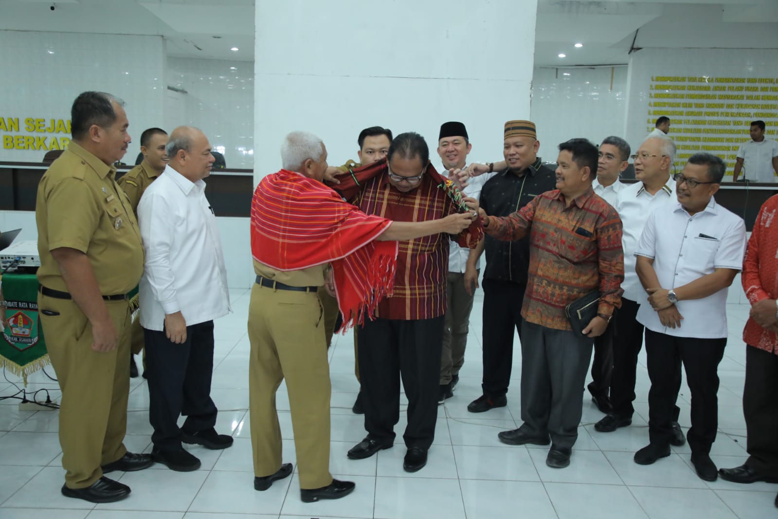 Bupati dan Wakil Bupati Asahan Sambut Kedatangan Banggar DPRD Provsu
