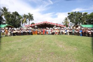 Foto bersama usai upacara HUT ke-16 Kota Kotamobagu