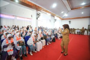 Wali Kota Tatong Bara Lepas 115 CJH dan Kafilah Peserta STQH Tingkat Provinsi Sulawesi Utara