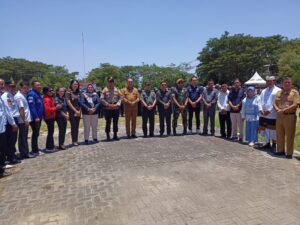 Bupati Bolmong Limi Mokodompit Hadiri Simulasi Dispamkota dan Deklarasi Pemilu Damai 2024