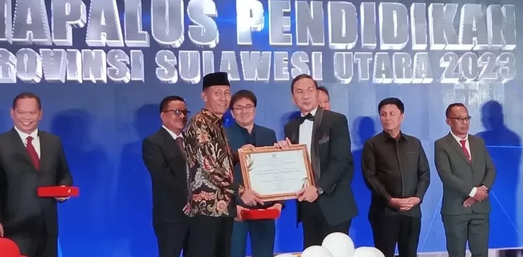 Bolsel Raih 7 Anugerah pada Malam Mapalus Pendidikan Provinsi Sulut 2023