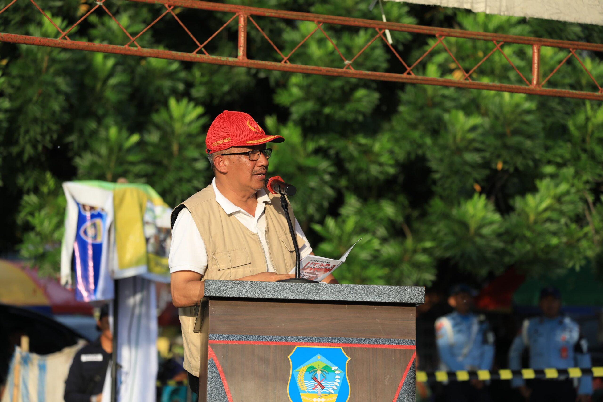 Wakili Gubernur Sulut, Asripan Nani Buka Bolsel Paragliding International Accuracy Open 2023