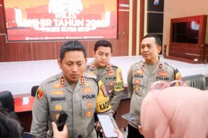 Polres Blitar Kota Gelar Release Akhir Tahun 2023