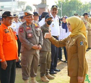 Apel Gabungan ASN Pemkab Blitar Tahun 2024, Begini Pesan Bupati Blitar
