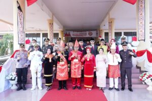 Pj Bupati Limi Mokodompit Pimpin Upacara HUT Kabupaten Bolmong ke-70 Tahun