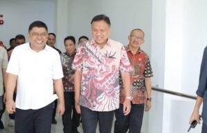 Ketua DPRD Meiddy Makalalag Dampingi Gubernur Sulut Resmikan Gedung Infeksius Center RSUD Kotamobagu