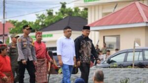 Ketua DPRD Meiddy Makalalag Hadiri Peresmian Alun-Alun Boki Hotinimbang Kotamobagu