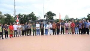 Ketua DPRD Meiddy Makalalag Hadiri Peresmian Alun-Alun Boki Hotinimbang Kotamobagu