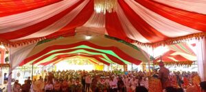 Bupati Bolmong Limi Mokodompit Hadiri perayaan Hari Raya Nyepi Tahun Baru Saka 1946